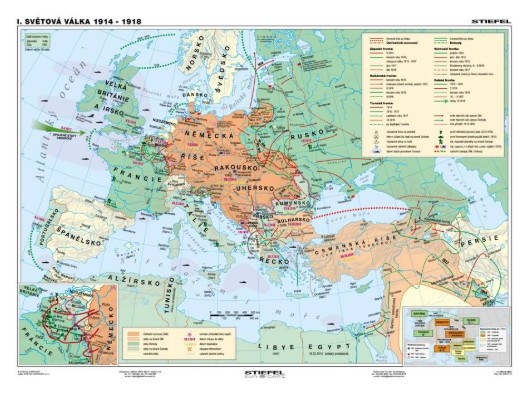 foto 1. sv�tov� v�lka / vznik �SR